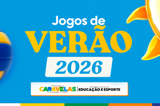 Jogos de Verão 2026: esporte e praia vão movimentar Caravelas